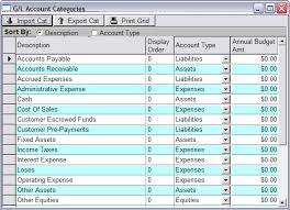 defining your g l chart of accounts