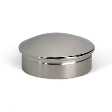 They have good resistance to most chemicals and can withstand operating temperatures up to 100 °c (210 °f). Half Ball End Cap 50 8 Mm Mirror Tube Stainless Steel Balustrading