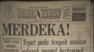 Umpama menyelak helaian buku sejarah bermula daripada kemerdekaan 31 ogos 1957, sejarah laluan 60 tahun negara yang. 14 Awesome Newspaper Headlines From August 1957 That You Never Saw In Your Sejarah Books