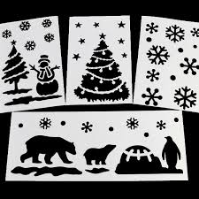 It looks fantastic from outside too! Festive Stencils Assorted Bright Ideas Crafts