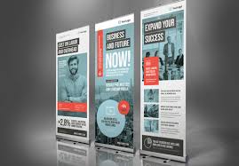 Alisourcepro makes it simple, with just a few steps. Blue And Gray Business Roll Up Banner Layout With Coral Accents Buy This Stock Template And Explore Similar Templates At Adobe Stock Adobe Stock