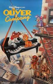 Oliver And Company 1988 Walt Disney Movies Disney Movie Posters Animated Movie Posters