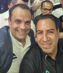 Con el presidente municipal de Berriozábal, Jorge Acero y acompañado de mi  hermosa familia, caminamos por la calles de este hermoso municipio;  saludamos a las y los comerciantes, así como a todos