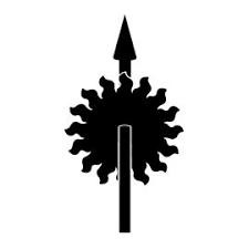 Game Of Thrones House Martell Sigil Stencil Winter Is Coming Wallpaper House Stark Sigil Game Of Thrones Sigils