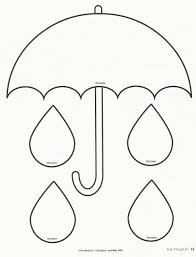 Click on a raindrop character below. Raindrop Template Coloring Home