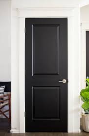 Replacing My Interior Doors And Painting Them Black Doors Interior Modern Grey Interior Doors Black Interior Doors