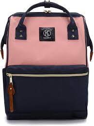 Polyester Travel Backpack Functional Anti Theft School Laptop For Women Men Pink Navy Large Laptop Backpack Women Womens Backpack Leather Travel Bag