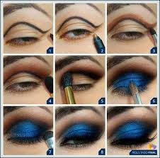 Las sombras de ojos son ahora tendencia en maquillaje. Maquillaje De Ojo Paso A Paso Para Sombra Azul Sombras De Ojos Maquillaje Ojos Azules Tutorial Maquillaje Ojos