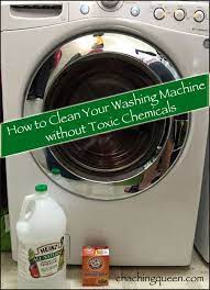 We keep the hot turned off because it leaks. Guide On How To Clean Washing Machine With Vinegar And Baking Soda Clean Your Washing Machine Clean Washing Machine House Cleaning Tips