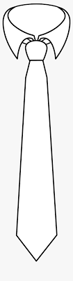 clip art necktie template printable mens tie template hd png download transparent png image pngitem
