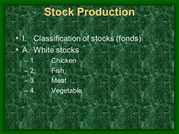 The stock are basically classified according to their colours and type of main. Stock Production I Classification Of Stocks Fonds A White Stocks B Brown Stocks Ppt Download