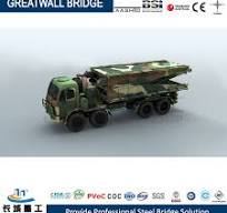 Easy Operation Steel Bridge Emergency Mechanized Bridge for Fast Channel