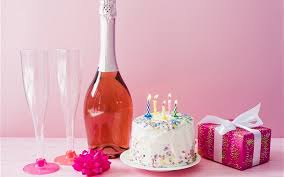 Order happy birthday flowers for that special someone to put a smile on their face. Wallpaper Birthday Cake Candles Fire Wine Gift 2880x1800 Hd Picture Image