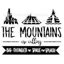 The Mountains Are Calling And I Must Go Shirt Disney The Mountains Are Calling Design 2 By Hardyandco On Etsy Https Www Etsy Com Listing 615561785 Diy Disney Shirts The Mountains Are Calling Disney Silhouettes