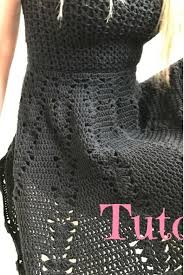 The Princess And The Frog Friends On The Other Side Karaoke This Crochet Little Black Dress Pattern Is Simple And Beautiful Page 2 Of 2 Crochet Dress Pattern Black Crochet Dress Crochet Skirt Pattern