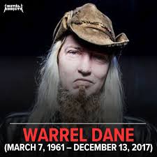 8 years without Warrel Dane today... RIP Legend.