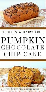 Gluten Free Pumpkin Chocolate Chip Loaf Cake Dairy Free The Gluten Free Gathering Dairy Free Pumpkin Gluten Free Pumpkin Pumpkin Chocolate Chips
