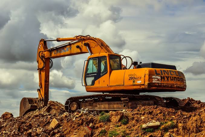 Image result for gambar excavator"