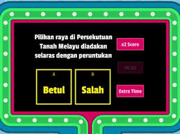 Anda rosakkan kalkulator kawan, apakah tindakan anda? Sejarah Persekutuan Tanah Melayu 1957 Sumber Pengajaran