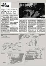The World Afghanistan The Place Where The Cold War Didn T Go Out Of Style The New York Times