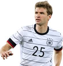 Germany forward thomas mueller insists his knee injury will not stop him facing england in tuesday's blockbuster euro 2020 last 16 clash at wembley. Thomas Muller Football Render 79876 Footyrenders