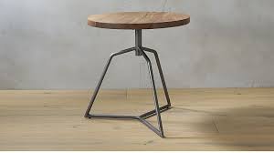 Shop Dot Acacia Side Table Stool Sculptural Perch Pulls Double Duty As One Seater And Side Table In Eclectic Mix Of Eco And Ind Table Stool Side Table Stool