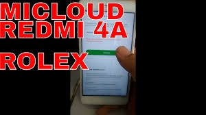 Proses bypass micloud redmi 4a. Hapus Micloud Xiaomi Redmi 4a Rolex Plus Sensor 100 Done Youtube