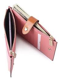 Rfid blocking zipper wallet for cards. Borgasets Rfid Blocking Women S Leather Wallet Zip Card Case Purse With Removable Strap Wristlet And Id Holder Wallets For Women Leather Wallet Leather Wallet