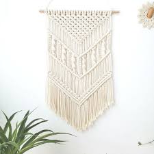 Iç mekan fikirleri, tasarım oda, dekor hakkında daha fazla fikir görün. Home Decoration Bohemian Macrame Woven Wall Hanging Boho Room Geometric Tapestry Nordic Art Beautiful Apartment Room Decor Gift Decorative Tapestries Aliexpress