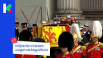 Queen Elizabeth begraven in Londen - YouTube