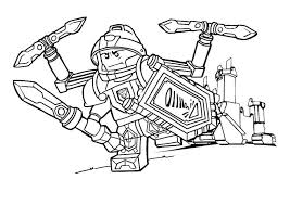 Share it with your friends! Lego Nexo Knights Coloring Pages 70 Pictures Free Printable