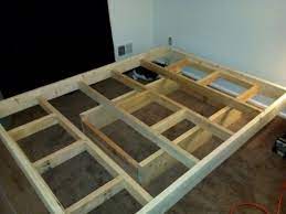 King Size Platform Bed Floating Bed Floating Platform Bed