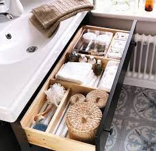 With form, function and a sense of fashion, this is bathroom organization you don't have to hide. Roll Out 19 Ways To Organize Drawers Organize Drawers Ikea Bathroom Bathroom Drawer Organization Bathroom Vanity Drawers