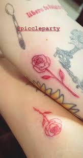 Cara Delevingne And Paris Jackson Get Matching Rose Tattoos Peoplecom