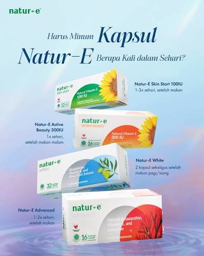Your MOST asked question: “Kapsul Natur-E diminum berapa kali sehari sih?”  💭 Here's your guide, Naturian! Min-E rekomendasiin BEST timingnya itu  setelah makan karena Vitamin-E itu larut dalam lemak. Also, why after