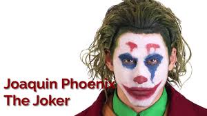 joaquin phoenix the joker makeup