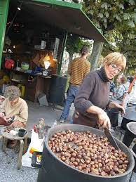 Maroni Roasted Chestnuts Outdoor Food Food Roasted Chestnuts