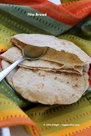 It's delicious, satiating, and healthy. Vegan Pita Bread Recipe Vegan Richa