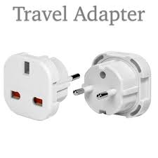 UK To Vietnam Travel Adapter - Converts UK Plug to 2 pin Round Plug   TechnaMart