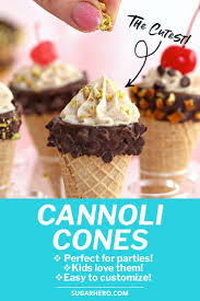 Posted on may 1, 2019. Cannoli Cones Waffle Cone Recipe Homemade Cannoli Recipe Baking Recipes Cookies