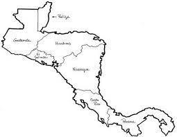 Resultado de imagen para mapa del continente americano en. Mapa De Centroamerica Para Colorear Imagenes Del Mapa De America Central Blogitecno Tecno Bandeiras Da America Central Mapa America Do Sul America Central