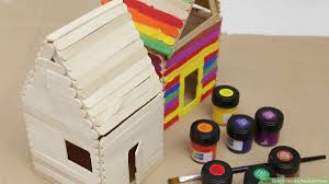 See more ideas about popsicle stick houses, miniature houses, miniature house. How To Build A Popsicle House 13 Steps With Pictures Wikihow