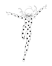 Book cartoon coloring ladybug vectors (244). Miraculous Ladybug Coloring Pages Youloveit Com
