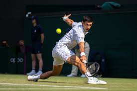 Djokovic had just put on a shirt after sunbathing on the terrace. Novak Djokovic Wins Wimbledon Third Round Match The Championships Wimbledon 2021 Official Site By Ibm