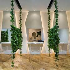 Japanese Designer Kazutoyo Yamamoto Of Dessence Has Created A Beauty Salon Featuring Hanging Vines In Saitam Salon Decor Beauty Salon Decor Hair Salon Interior
