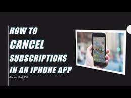 Many Apps For Ios Offer Paid Subscription Services Examples Are Utility Apps Like Evernote Music Services Like Itun Cancel Subscription Ipad Ios Subscription