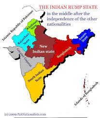 پاڪستان جون نوابي رياستون ‎) were former princely states of the british indian empire which acceded to the new dominion of pakistan between 1947 and 1948, following the partition of (british) india and its independence. 7 Totally Random And Funny Maps Of India Some Pakistanis Love To Dream About