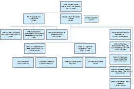 organization chart u s department of labor