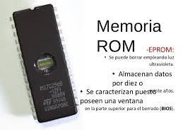 Resultado de imagen para La memoria ROM