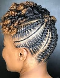 Check out these stunning braided haircuts and hairstyles perfect for black african american girls who want to look at her best. Beautiful Stitch Braid Updo African American Updo Hairstyles Hair Styles Cool Braid Hairstyles